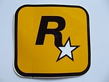 Rockstar Sticker, 8x8cm